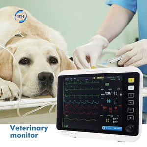 Profession eller 12,1-Zoll-Veterinärmonitor mit Multi-Parameter-EKG, BP und CO2-Überwachung für Tier ambulanzen - Product Image 1