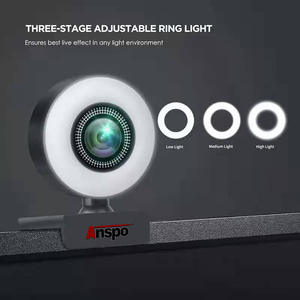5MP USB Webcam Tự Động Tập Trung Cho Trò Chuyện Phòng Hội Nghị Cuộc Họp Live Streaming Máy Tính Xách Tay Máy Tính Vòng Ánh Sáng USB Máy Ảnh An Ninh - Product Image 4