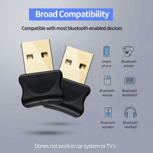 5.0 BT Adapter USB Wireless Sender für PC Computer Rezeptor Laptop Kopfhörer Audio Drucker Daten Dongle Empfänger - Product Image 4