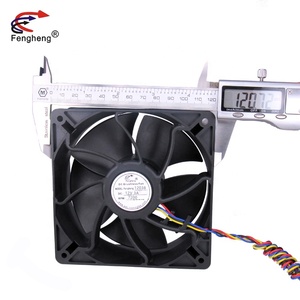 7200RPM High RPM Fan PWM Brushless DC 120x120x38mm 12038 120mm 12V 4PIN Ball Bearing Cooling Fan - Product Image 2