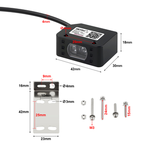 Sensore di codice colore BEM-LX-101 sensore fotoelettrico per segno colore 12 ~ 24VDC sensore di posizionamento per separazione dei colori smart label - Product Image 2