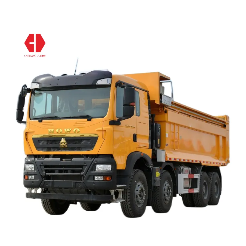 Gebruikte Sino Truck Howo 440 Hoge Kosten Prestaties Links Rijden 12 Wiel 8*4 Chinese Kiepwagen Dump Truck Prijs