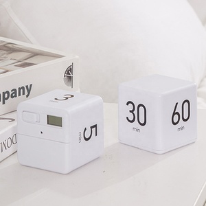 Cubo di LED Timer per la Cottura Doccia Studio di Allarme Orologio Magnetico Elettronico Tempo di Conto Alla Rovescia Piazza Cucina di Casa Soggiorno Quadrato - Product Image 1