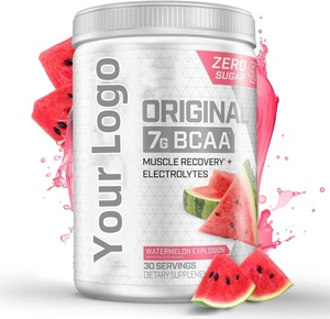 Yetişkin kas kurtarma ve büyüme için l-glutamin ve Amino asitler ile OEM özel etiket orijinal BCAA tozu - Product Image 1