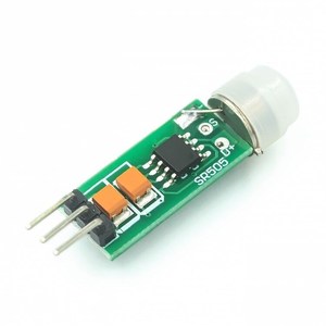 Módulo Detector de Movimiento PIR para Arduino, Sensor Infrarrojo Piroeléctrico de Ajuste IR, SR602 AM312, 1 Unidad, 1 Unidad