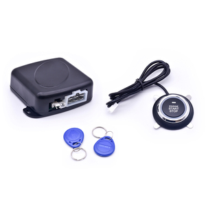 12V Car Alarm Passive Keyless One <strong>Button</strong> <strong>Start</strong> Remote Control System Auto Central Lock <strong>Push</strong> <strong>Button</strong> <strong>Start</strong> Stop Automotive PKE - Product Image 5