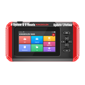 KINGBOLEN S600 OBD 2 SCanner lettore di codici strumento diagnostico 4 sistema 4 reset aggiornamento gratuito a vita pk LAUNCH CRP129E crp123E - Product Image 1