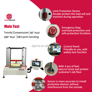 Real Test <strong>Software</strong> Control UTM Double Column Sponge Press Tester and Rubber Resilience Compression <strong>Testing</strong> Machine - Product Image 2
