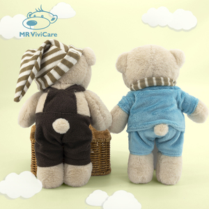 Çıkarılabilir giysileri ile oyuncak ayı doldurulmuş hayvan, <span class=keywords><strong>t</strong></span>-shirt ile peluş bebek ayı