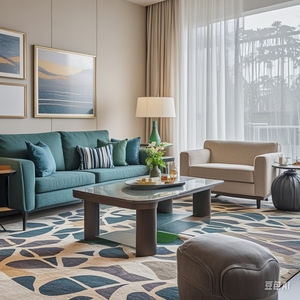 Fairfield by Marriott เฟอร์นิเจอร์ระดับไฮเอนด์สำหรับโรงแรมอพาร์ทเมนต์หรูหราดีไซน์ไม้แบบกำหนดเองที่ทันสมัยสำหรับการใช้ในห้องนอนและห้องน้ำ - Product Image 3