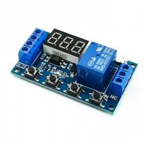 DC 5V 12V 24V LED-Licht Digitales Zeit verzögerung relais Trigger zyklus Timer Verzögerung schalter Leiterplatte Timing-Steuer modul - Product Image 1