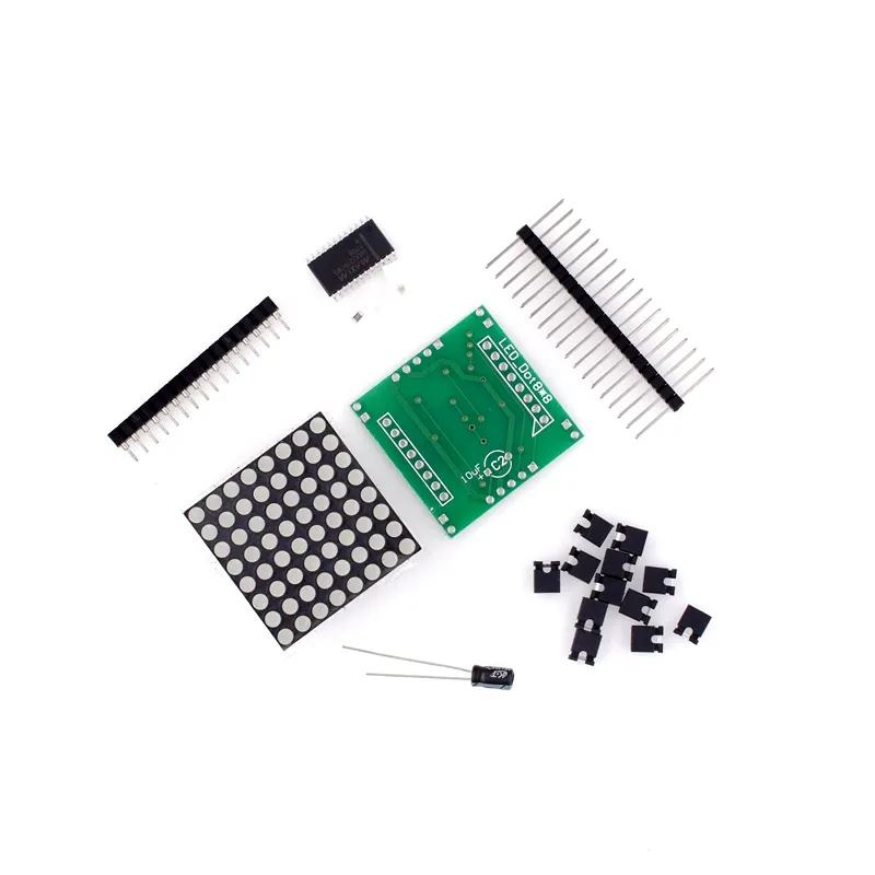 MAX7219 точечный матричный модуль дисплея DIY kit микроконтроллер модуль управления