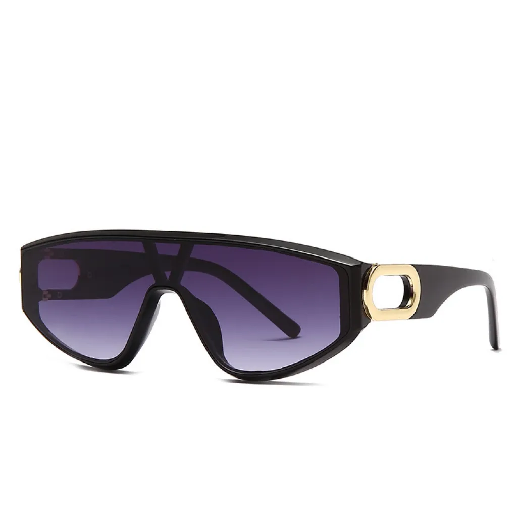 2024 di fabbrica su misura marrone UV400 occhiali da sole Vintage accessori con cornice marrone occhiali da sole Vintage caldo
