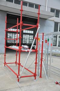 Kwikstage Andamio Marco Andamios Escaleras H Marco Andamio Para Sistema De Construcción Q235 Acero - Product Image 6