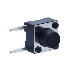 Interruttore a pulsante a 2 Pin tipo 6x6 MM interruttore tattile auto-reset interruttori tattili a 90 gradi produttori di cina - Product Image 3