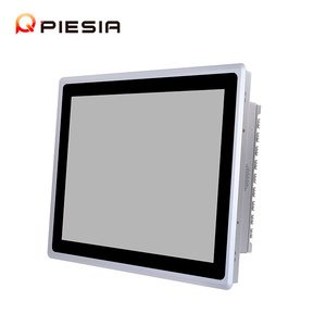 Piesia 15inch Fanless IP65 Waterproof Wall Mount Rugged Touch Screen Industrial Panel PC <strong>RS232</strong> <strong>Embedded</strong> All in One <strong>Computer</strong> - Product Image 2