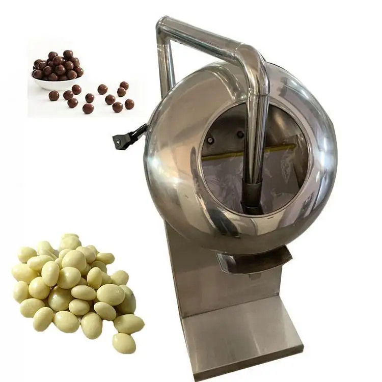 Small chocolate temper machine chocolate coating machine frozen fruit