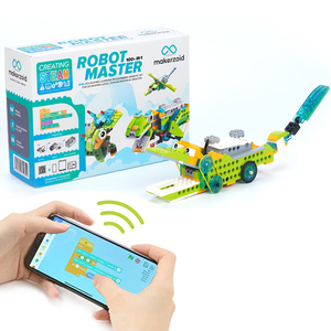 Kit educativo de Robot Stem, juguetes de fábrica de China, bloques de construcción, Robot maestro - Product Image 1