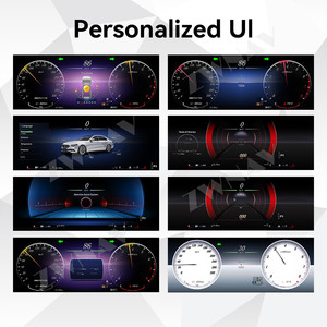 ZWNAV 12,3 дюймов Автомобильный ЖК-дисплей Цифровая приборная панель для Mercedes-Benz ML GL 2005-2010 кластерная приборная панель Автомобильный спидометр - Product Image 4