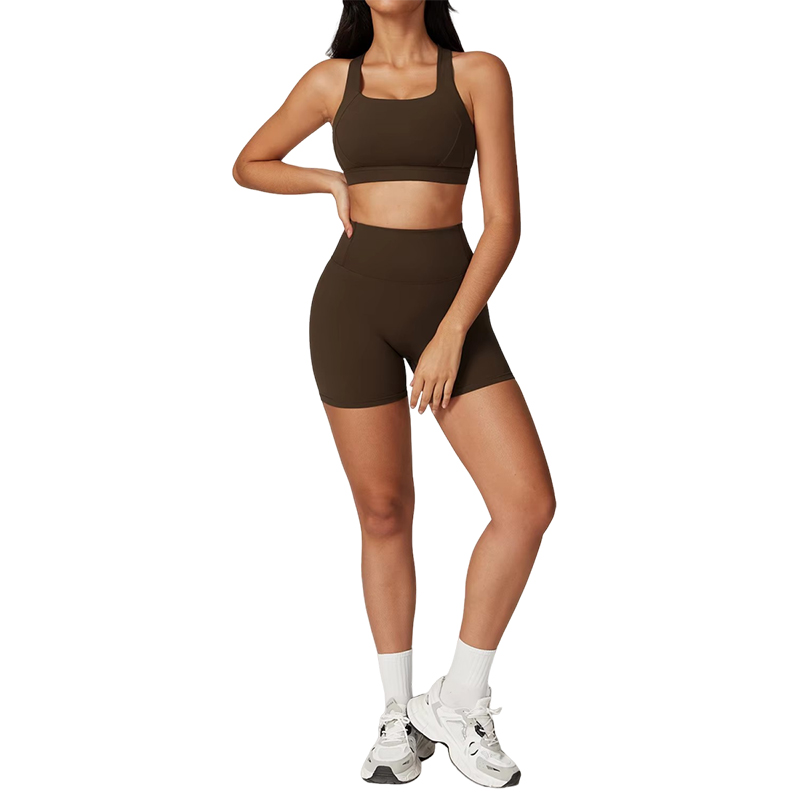 Ensemble court marron