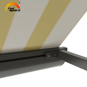COOLSPACE özel dahili otomatik pencere tonları açık kapı ve pencere kurulumu için dikey desen düz teknik - Product Image 5