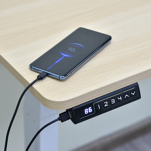 Mesa de oficina moderna y ergonómica, altura ajustable, escritorio de pie, elevador de función, escritorio motorizado para ordenador