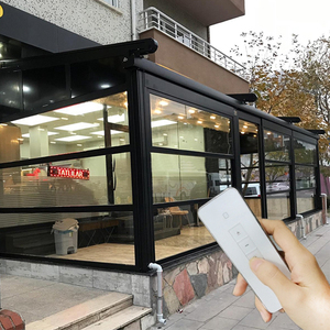 High Quality Retractable Sliding Lifting up Bi-Folding <strong>Windows</strong> Soundproof Customized Electric Vertical <strong>Window</strong> - Product Image 3