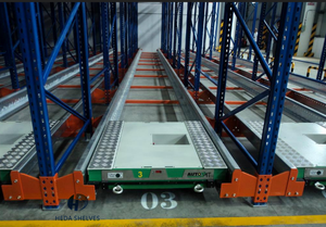 Sistema di scaffalature drive-in per magazzino automatico usato su misura/scaffali impilabili - Product Image 4