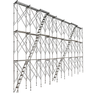 TSX-HSF2001 Modern Steel <strong>Scaffolding</strong> for Construction 10 Meters, H-Frame Scaffold with Door Frame for Building <strong>Use</strong> - Product Image 4