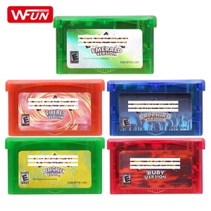 GameBoyゲームボーイアドバンスSPGBA用のPokenomゲームカートリッジカードよく売るノスタルジアエメラルドファイアレッドリーフグリーンルビービデオゲーム - Product Image 2