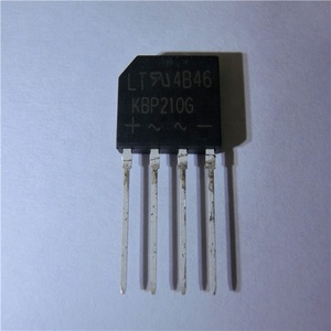 Elektronik bileşenler 2 Amp cam pasifleştirilmiş köprü doğrultucu 50 ila 1000 VoltsKBP210G yeni ve orijinal ic - Product Image 2