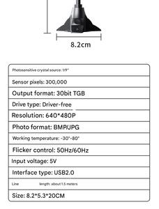 Full HD 480P Computer kamera mit Mikrofon Laptop Desktop Computer USB Web Cam Kamera für Live-Übertragung Video konferenz Arbeit - Product Image 6