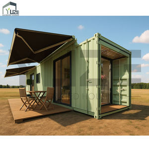 Layout personalizzato Read Made telaio in acciaio prefabbricato <span class=keywords><strong>2</strong></span> camere da letto casa Boutique Conteneur House - Product Image 1