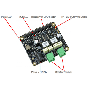 Raspberry Pi Zubehör Audio ausgang HAT IQaudio DigiAMP/Codec Zero Himbeer Pi Kit Himbeer Pi 3 4 Audio modul
