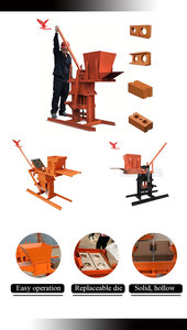 ポータブル手作り粘土製造機/中小企業土壌レンガ製造機 - Product Image 2