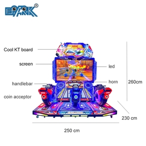 Factory Oem Service Operado con monedas Arcade Racing Simulator Bike Racing Car Game Machine - Product Image 6