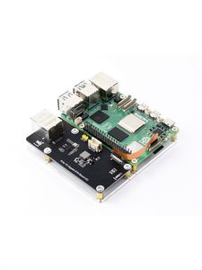Waveshare Raspberry Pi 5 PCie a ETH Placa de expansión Montaje lateral Placa adaptadora de Puerto Gigabit Ethernet Sin unidad Plug and Play - Product Image 2
