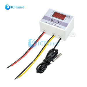 Icplaneta XH-W3001 w3001 220v 10a incubadora digital led, controlador de temperatura, refrigeração, interruptor de aquecimento termostato + <span class=keywords><strong>sensor</strong></span> ntc