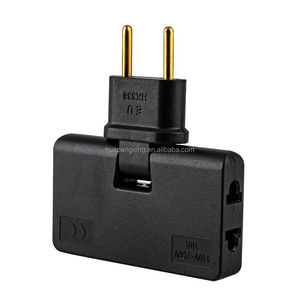 Großhandel Dreh stecker Eu Konverter Eins In Drei 180-Grad-Verlängerungsstecker Multi-Stecker Mini Wireless Outlet Adapter Praktisch - Product Image 3
