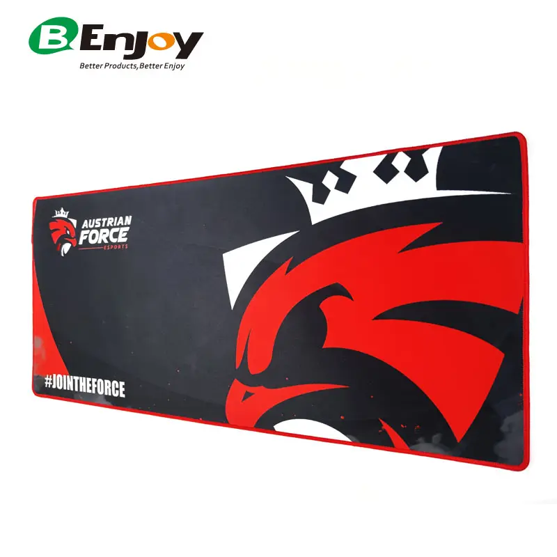 Custom Printed Waterproof Ultra Smooth Surface XXL Large Extended Gaming Mouse Pad Mat Mousepad with Stitched Edges