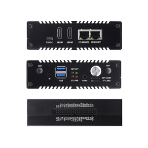 Raspberry Pi CM4-Computiermodul Back board Netzwerksp eicher server NAS Host Dual Gigabit Ethernet-Erweiterungs karte - Product Image 2