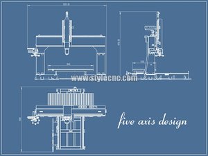 2021 Best <strong>5</strong> <strong>Axis</strong> <strong>CNC</strong> <strong>Router</strong> Machine for Sale - 3D Mold Making Machine Tools - Product Image 3