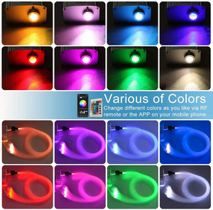 <strong>LED</strong> RGBW Engine Driver Twinkle 10W APP Controlled Fiber Optic Light <strong>Star</strong> Ceiling Kit - Product Image 4