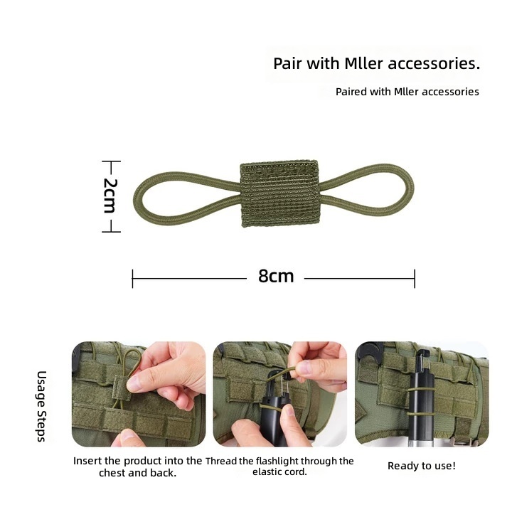Mller accessories green small size-10 pieces