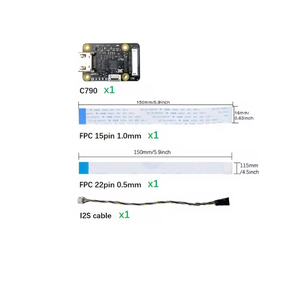 Per Raspberry Pi adattatore da HD-MI pollici a CSI-2 e scheda AUDIO I2S C790 1080P 60Fps pikvm kvm riduce il contracorrente - Product Image 3