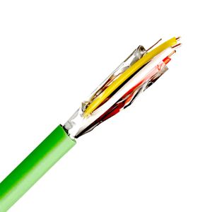 KNX 4C 2x2x0.8 elektrik telleri çıplak bakır bükümlü çift kablo ile 300V anma gerilimi - Product Image 1