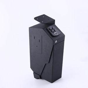 ポータブル盗難防止電子安全ミニガンボックス家庭用キーロックと指紋パスワード付き - Product Image 2