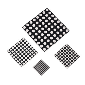 Jstronic 1,9 мм 8x8 светодиодный матричный дисплей мини 0,7 дюймов 20x20 мм красный 8*8 светодиодный дисплей - Product Image 6