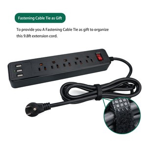 <strong>Multi</strong>-<strong>function</strong> US Power <strong>Socket</strong> With <strong>USB</strong> Widely Use Power up to Many Electrical Devices - Product Image 2