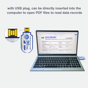 Etiquetas desechables de un solo uso para monitoreo de temperatura en PDF Registradores DE DATOS USB - Product Image 6